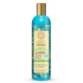 Natura Sibérica Oblepikha Champú Sin Sulfatos con Hidrolato de Espino Amarillo Orgánico Rizos Definidos 400ml